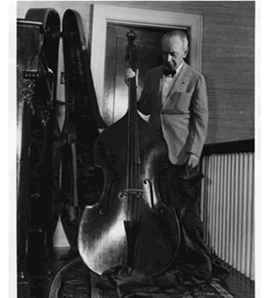 Koussevitsky with bass