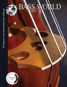 Bass World Volume 48 Number 2 Cover