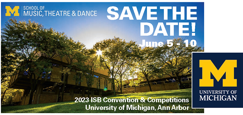 ISB 2023 Convention Save the Date
