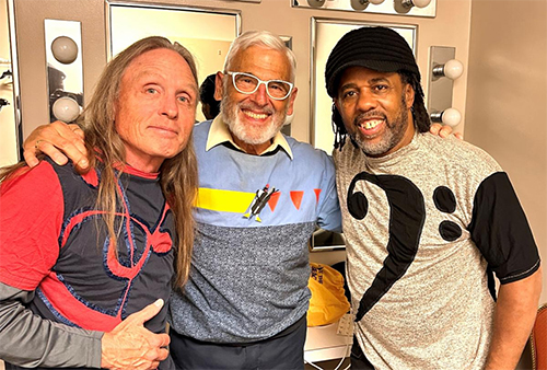 Photo of Steve Bailey, Gary Karr, and Victor Wooten